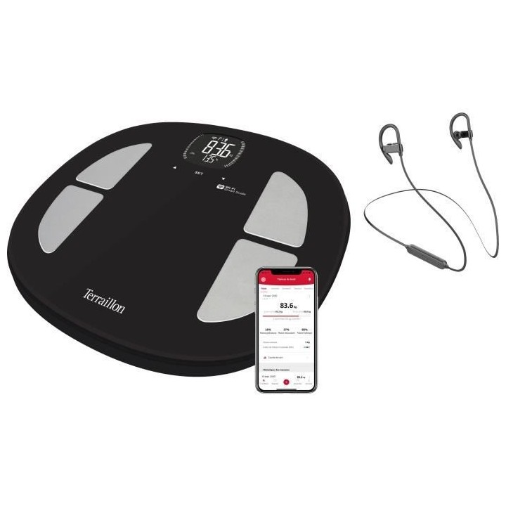 TERRAILLON - Impedancemetre WIFI Master Fit + écouteurs - Balance Con