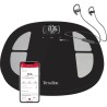 TERRAILLON - Impedancemetre WIFI Master Fit + écouteurs - Balance Connectée Wi-Fi - 4 Capteurs, Applications 'MyHealth' - Noir