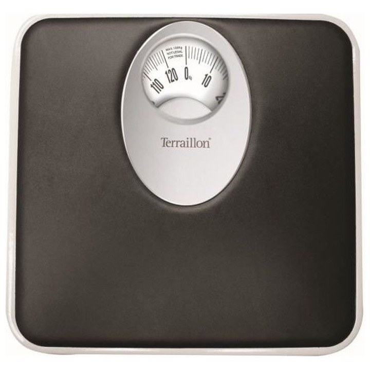 TERRAILLON - Pese Personne Mécanique - Grand Cadran Rotatif, Platefor