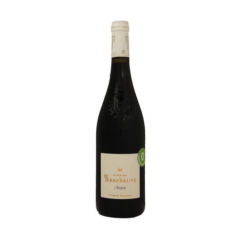 Domaine de Terrebrune 2020 Sans Sulfite Anjou - Vin rouge de la Vallée de la Loire