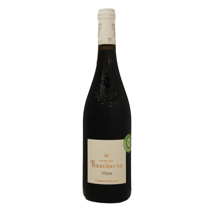 Domaine de Terrebrune 2020 Sans Sulfite Anjou - Vin rouge de la Vallé