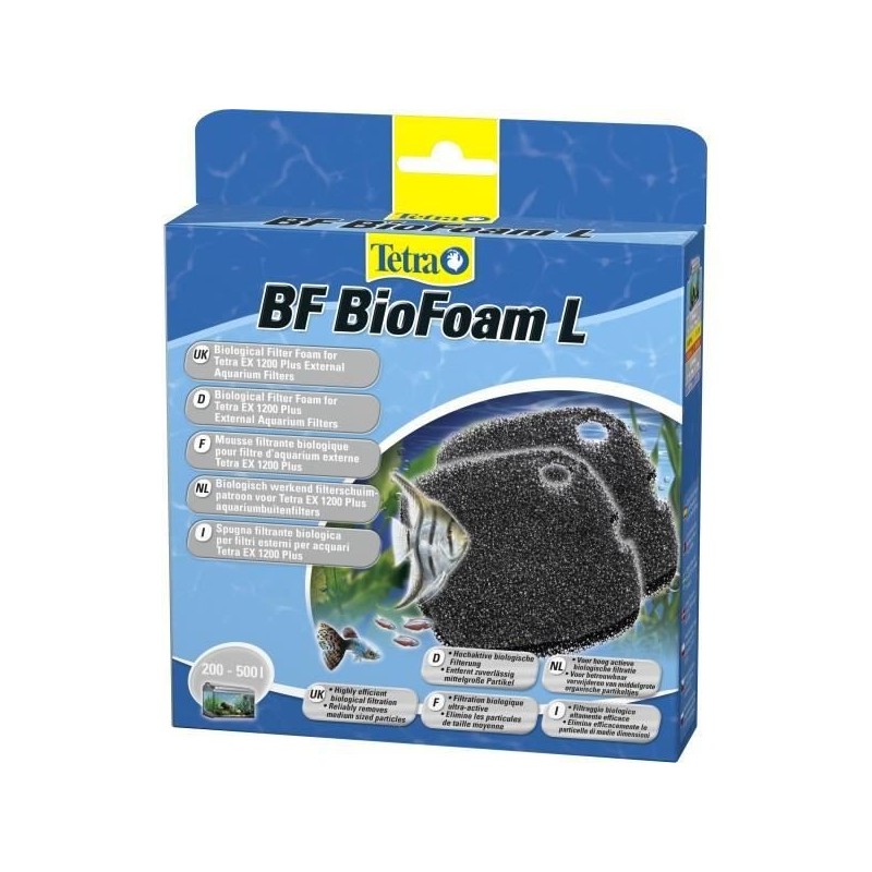 TETRA Mousse Filtrante Biologi - Pour aquarium