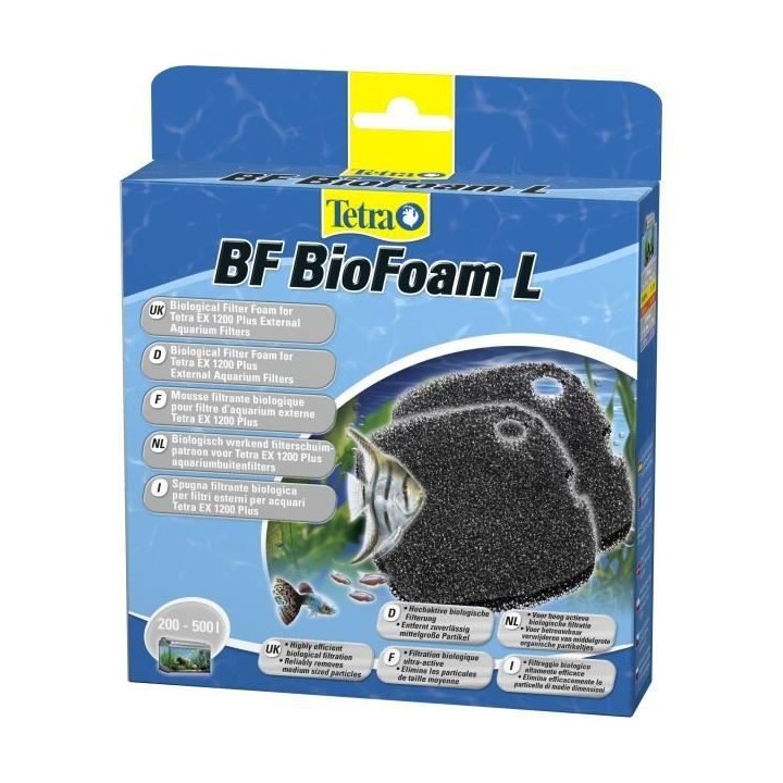 TETRA Mousse Filtrante Biologi - Pour aquarium