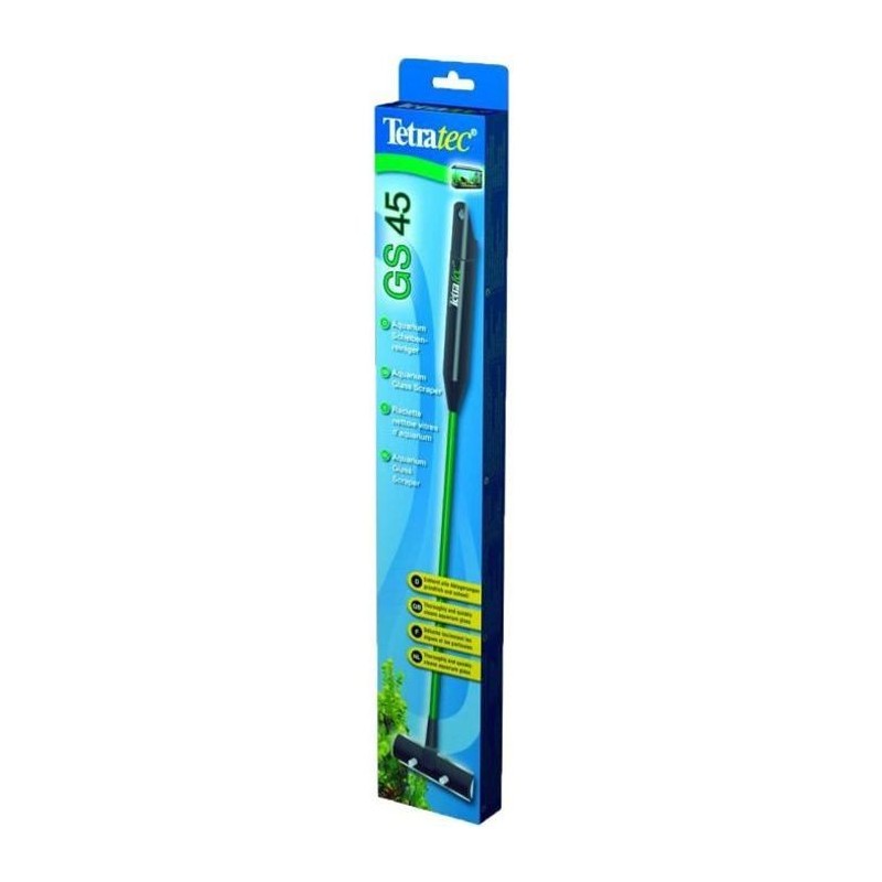 TETRA - Raclette Nettoie Vitre aquariums GS 45