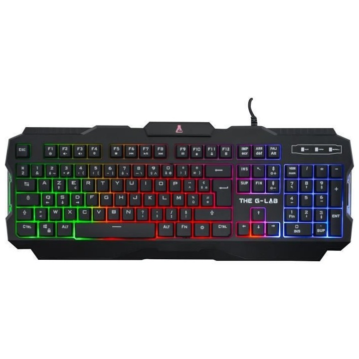 THE G-LAB COMBO ARGON Clavier FR Rétroéclairé Performance + Souris