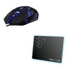 THE G-LAB COMBO ARGON Clavier FR Rétroéclairé Performance + Souris Revetement Soft-Touch + Casque KORP 100 + Tapis Antidérap