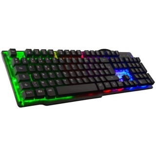 THE G-LAB Clavier Gaming KEYZ-NEON - Rétroéclairé - Filaire - 19 to