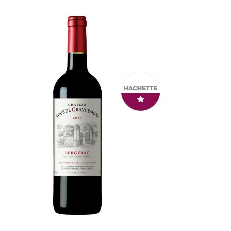 Château Tour de Grangemont 2019 Bergerac - Vin rouge du Sud Ouest