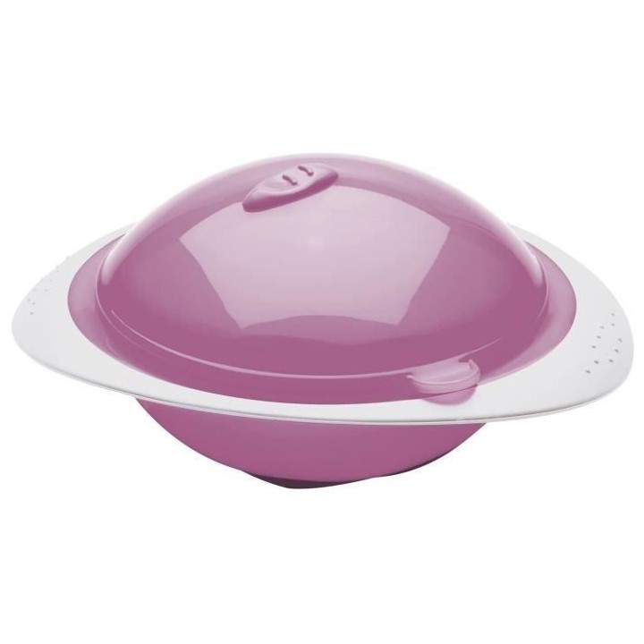 THERMOBABY Bol micro ondes - Rose orchidée
