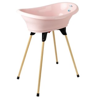 THERMOBABY KIT BAIGNOIRE VASCO Rose Poudré : baignoire + pieds + tuya