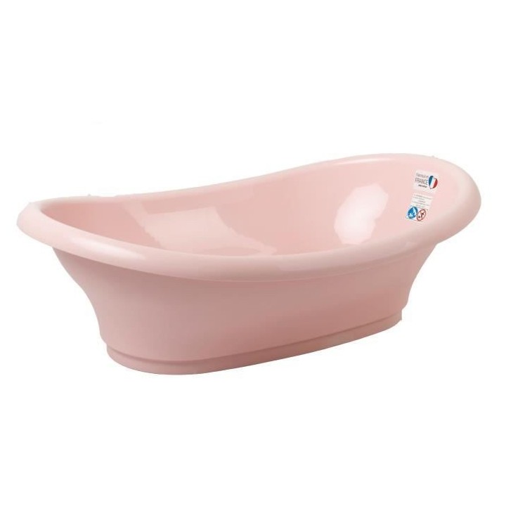 THERMOBABY KIT BAIGNOIRE VASCO Rose Poudré : baignoire + pieds + tuya
