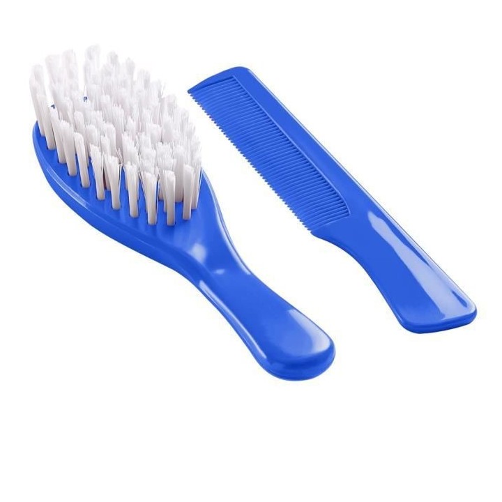 THERMOBABY Brosse et peigne - Bleu indigo