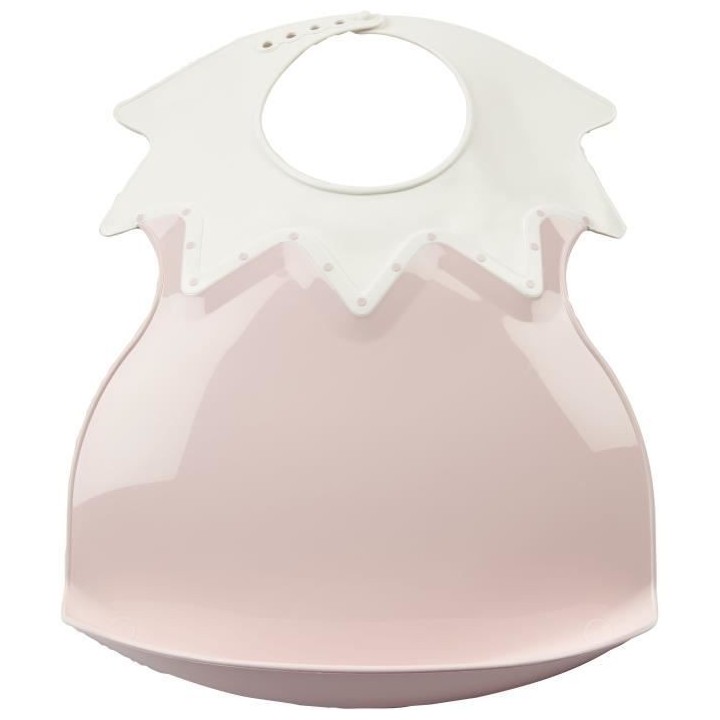 THERMOBABY Bavoir arlequin - Rose poudré
