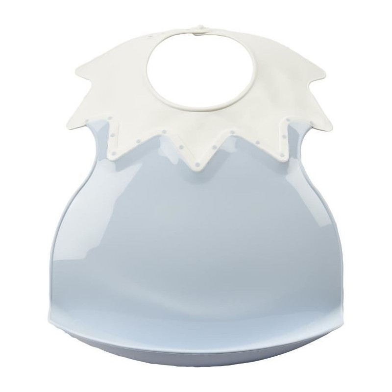 THERMOBABY Bavoir arlequin - Fleur bleue