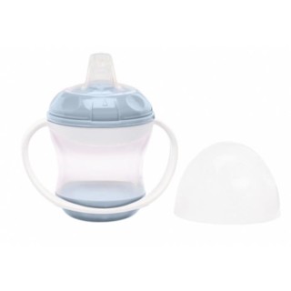 THERMOBABY Tasse anti-fuites + couv - Fleur bleue