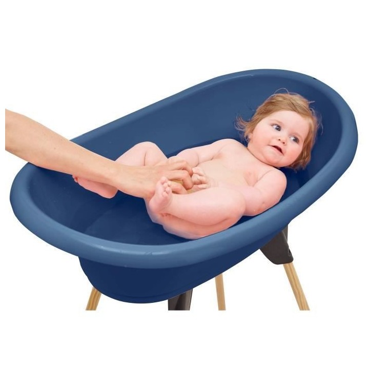 THERMOBABY Kit de bain VASCO : Baignoire + pieds + tuyau de vidange -
