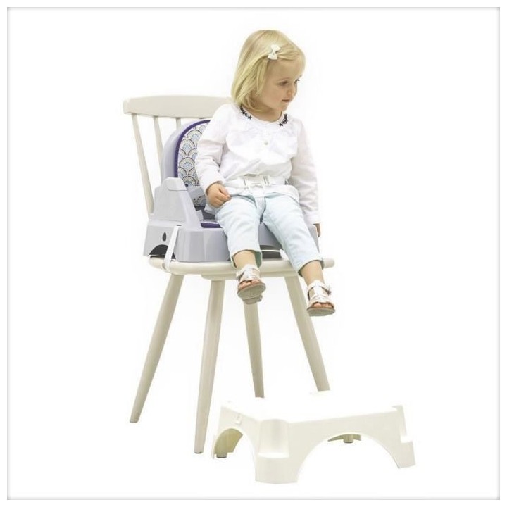 THERMOBABY EDGAR Rehausseur&marche pied Gris Charme