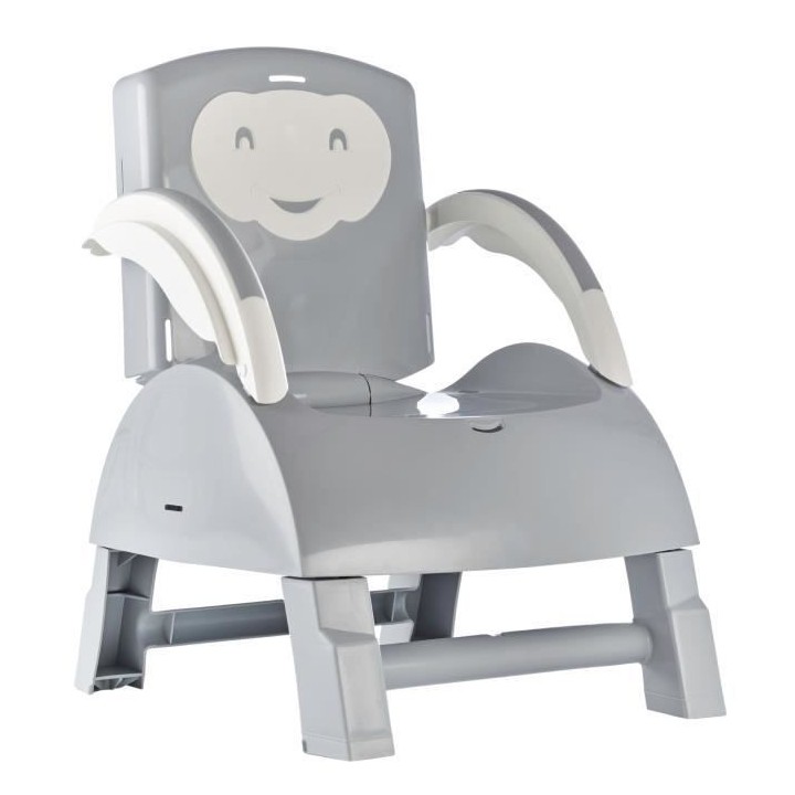 THERMOBABY REHAUSSEUR de Chaise 2 en 1 Gris Charme