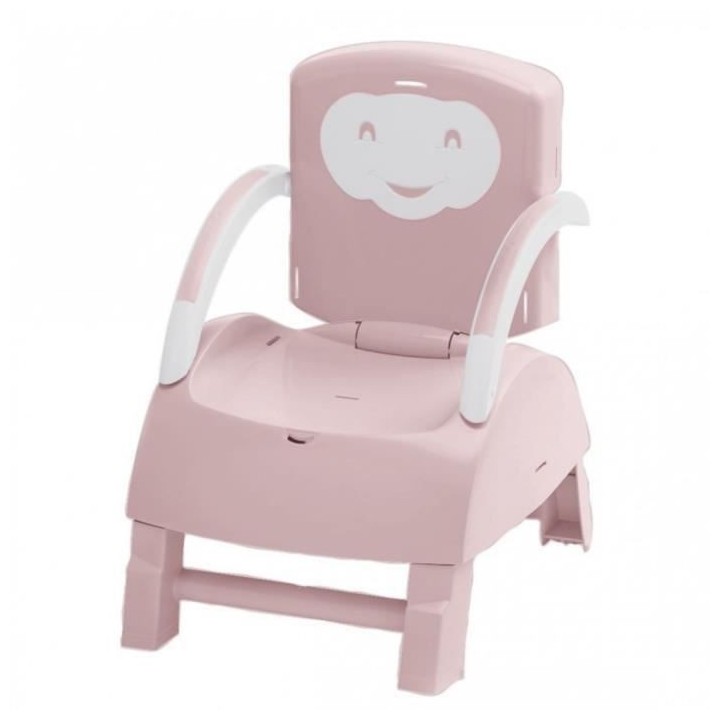 THERMOBABY Rehausseur de chaise - Rose poudré