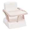 Rehausseur de chaise enfant 2 en 1 THERMOBABY YEEHOP - 6-18 mois - Harnais sécurité 3 points - Tablette amovible - Marron glac