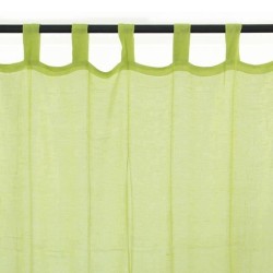 Voilage Premium Coton - 110 x 250 cm - Vert