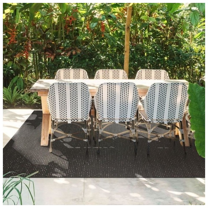 Tapis Naroski - 160 x 230 cm - Noir