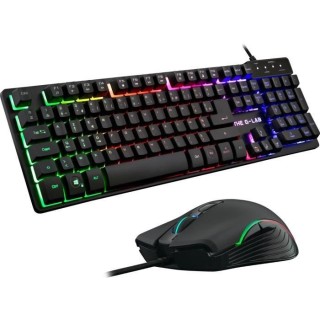 Combo KRYPTON - THE G-LAB - Pack Clavier et Souris Gamer Filaire Rétr
