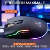 Combo CARBON - THE G-LAB - Pack Clavier et Souris Gamer RGB Filaire - Clavier Gaming Mécanique