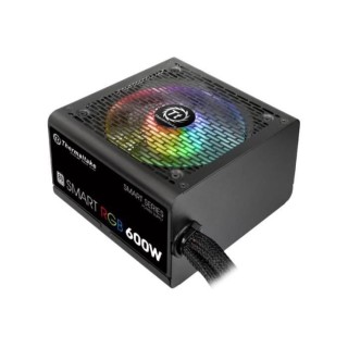 THERMALTAKE Alimentation PC - Smart RGB - 600W - Certifiée 80PLUS