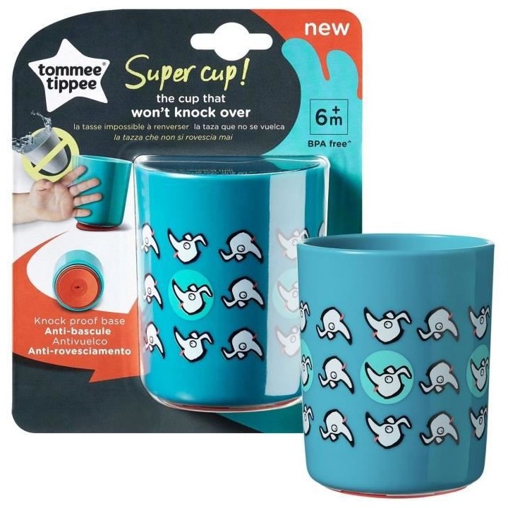Tommee Tippee Tasse Supercup Vert +6m 190ml