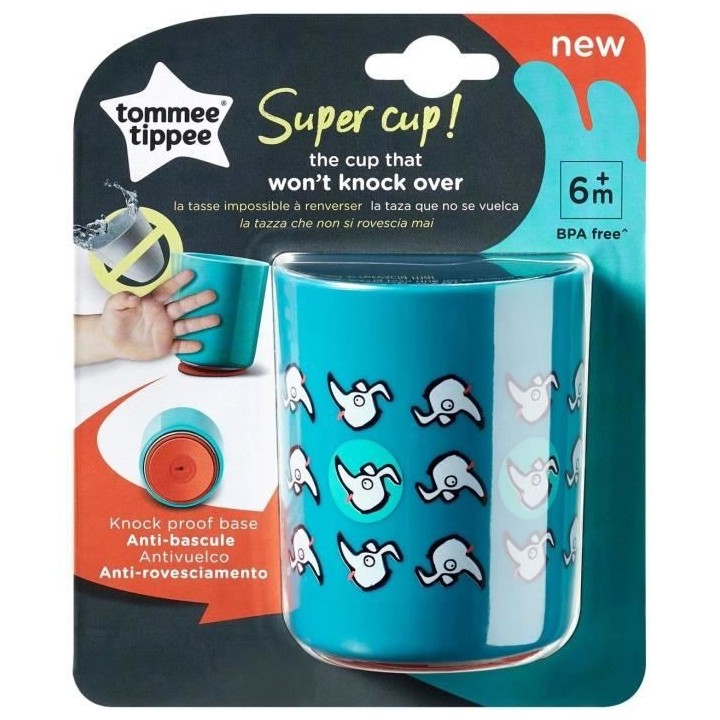 Tommee Tippee Tasse Supercup Vert +6m 190ml