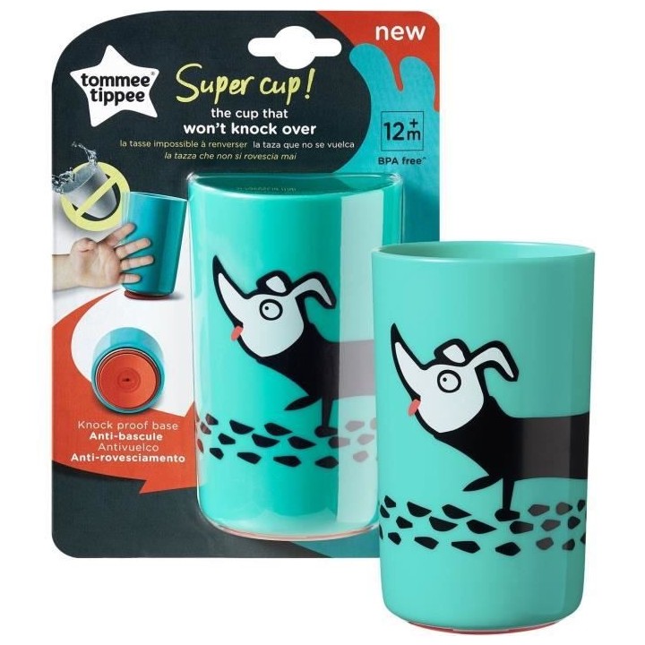 Tommee Tippee Tasse Supercup Vert +12m 190ml