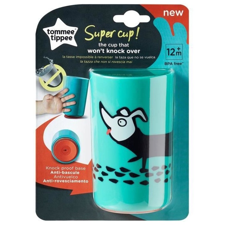 Tommee Tippee Tasse Supercup Vert +12m 190ml