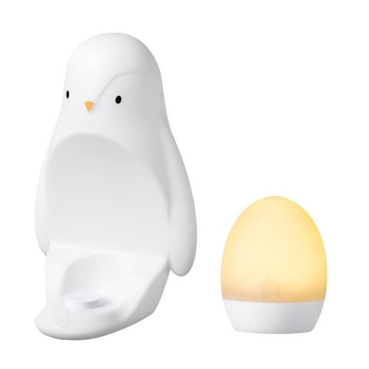 TOMMEE TIPPEE Grobrite - Veilleuse Pingouin 2-en-1 nomade