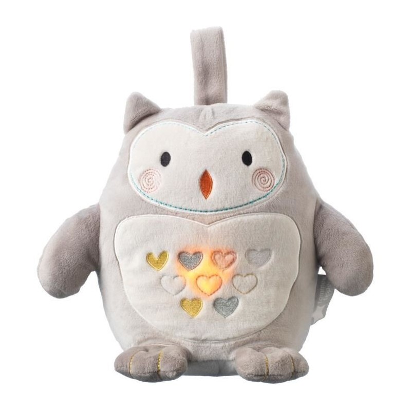 TOMMEE TIPPEE Peluche aide au sommeil Grofriend rechargeable - Ollie la Chouette