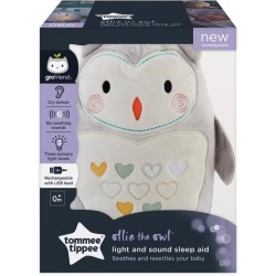 TOMMEE TIPPEE Peluche aide au sommeil Grofriend rechargeable - Ollie la Chouette