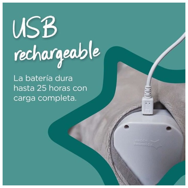 TOMMEE TIPPEE Peluche aide au sommeil Grofriend rechargeable - Ollie l