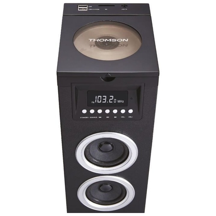 THOMSON DS120CD - Tour haut-parleurs multimédia - Lecteur CD - 60W -