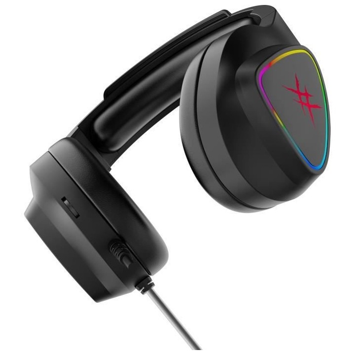 THOMSON - Roxxor Casque Gaming Vidar avec Micro Réglable Anti Bruit R