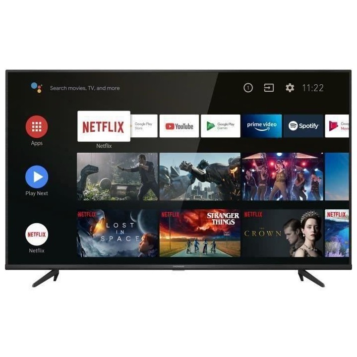 THOMSON 43UZ6430 - TV LED UHD 4K - 43'' (108cm) - HDR 10 - Android TV