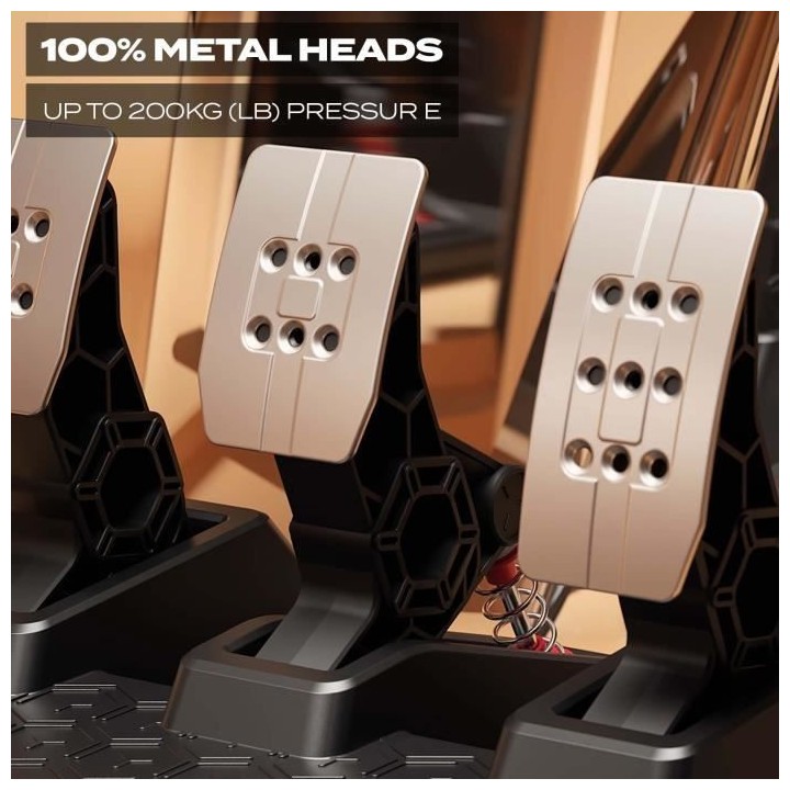 Thrustmaster - T3PM - Pédales Magnétiques - Compatible PS5, PS4, Xbo