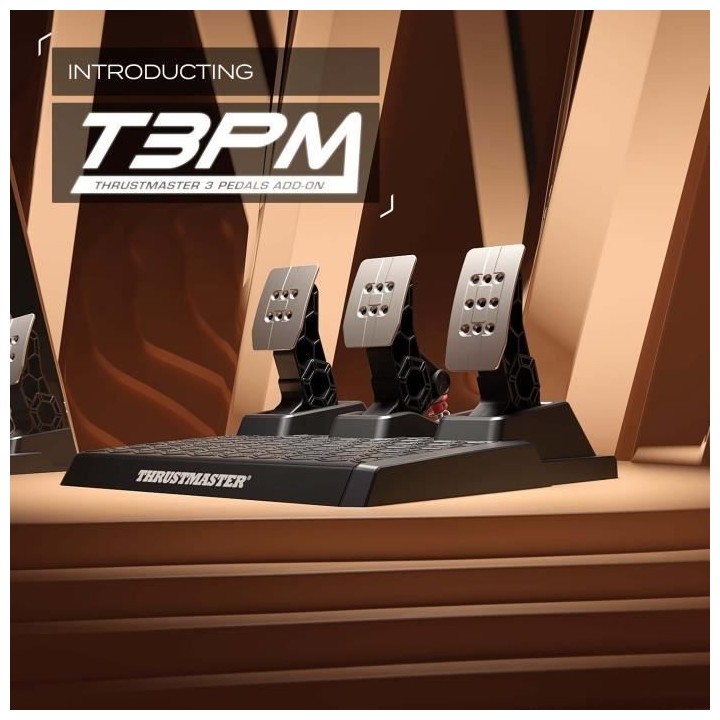 Thrustmaster - T3PM - Pédales Magnétiques - Compatible PS5, PS4, Xbo