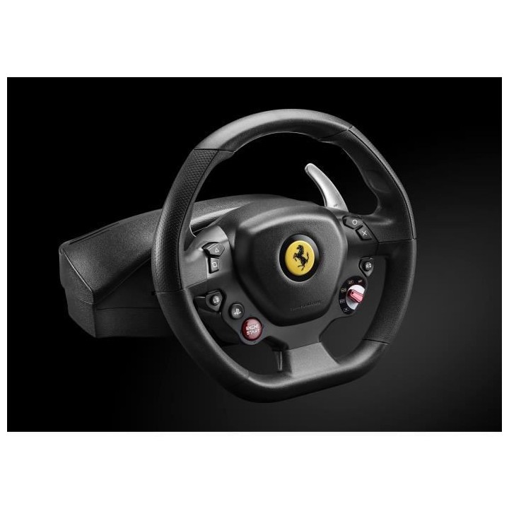 THRUSTMASTER Volant T80 FERRARI 488 GTB Edition -PS4 / PC / Fonctionne