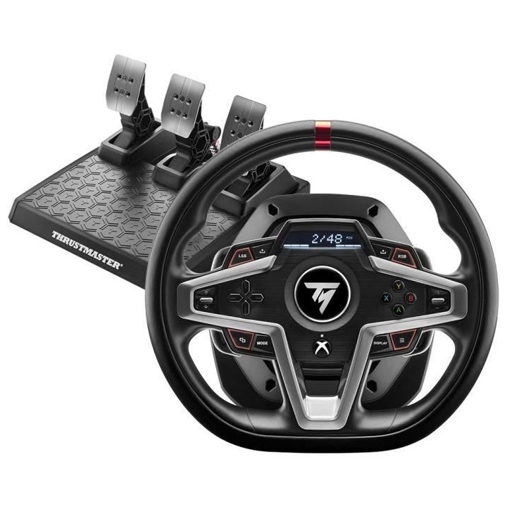 THRUSTMASTER T248 Volant de Course et Pédales Magnétiques pour Xbox