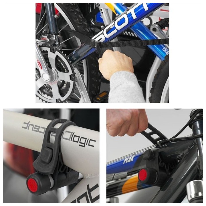 THULE Porte Vélos sur Attelage 3 vélos Hang on