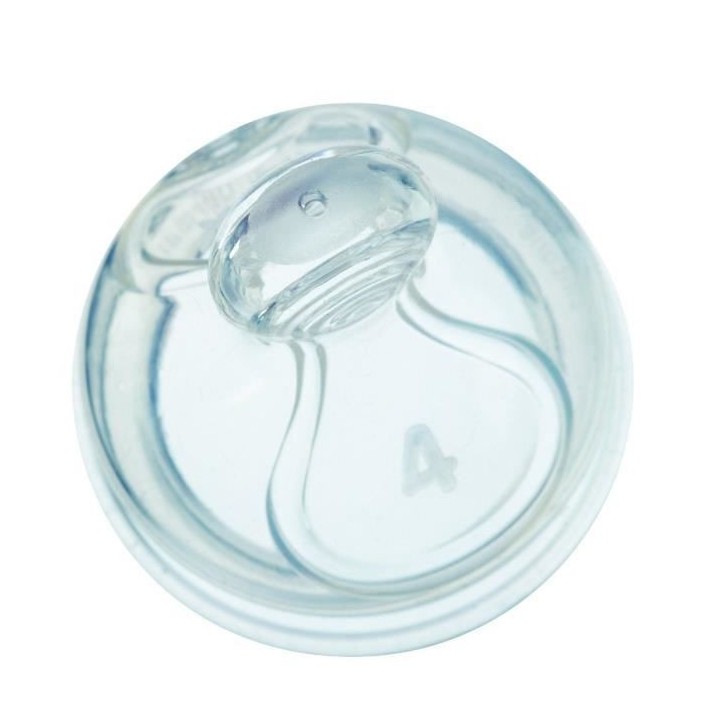 TIGEX 2 Tétines Silicone Base Large Multiflow +6m Liquides Epais Soup