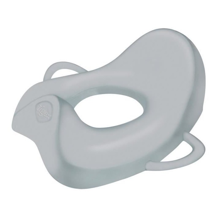 TIGEX Réducteur de Toilette Grand Confort Anatomy Gris