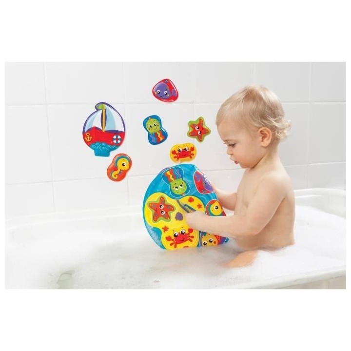 TIGEX Puzzle de bain L'île Flottante