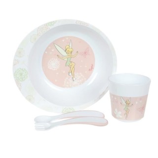TIGEX Coffret Vaisselle Micro-Ondes Fée Clochette
