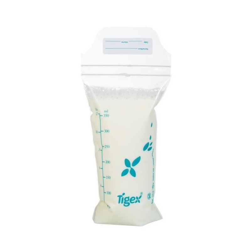 TIGEX 20 Sachets de Conservation pour Lait Maternel